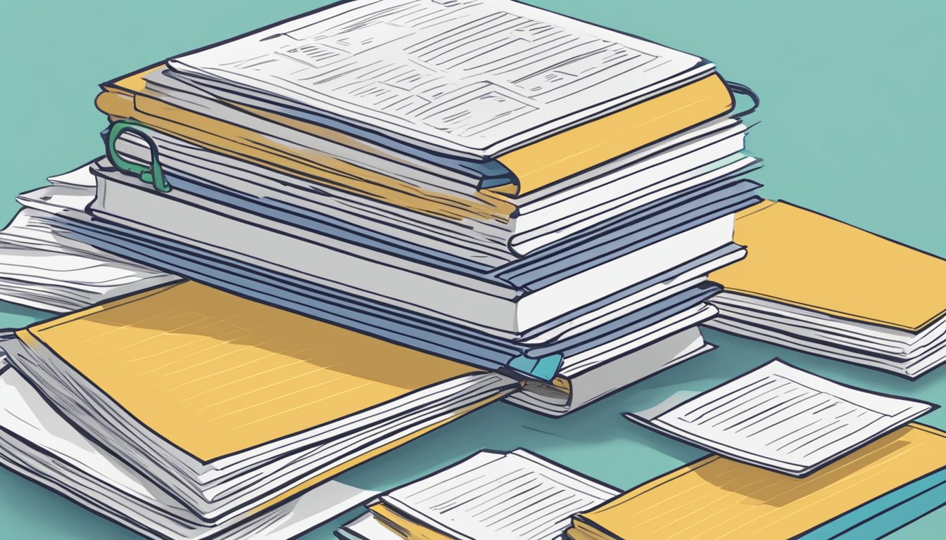 A stack of FAQ papers with "tuition 88" prominently displayed