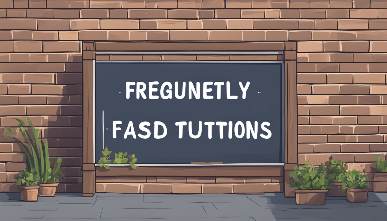 A signboard outside St. Mary