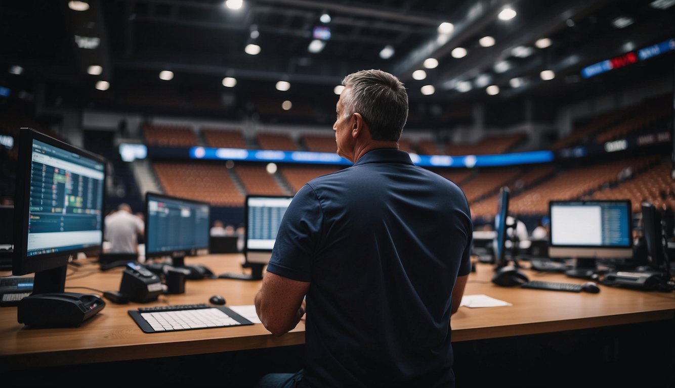 A basketball manager oversees team logistics and operations, coordinating schedules, travel, and equipment