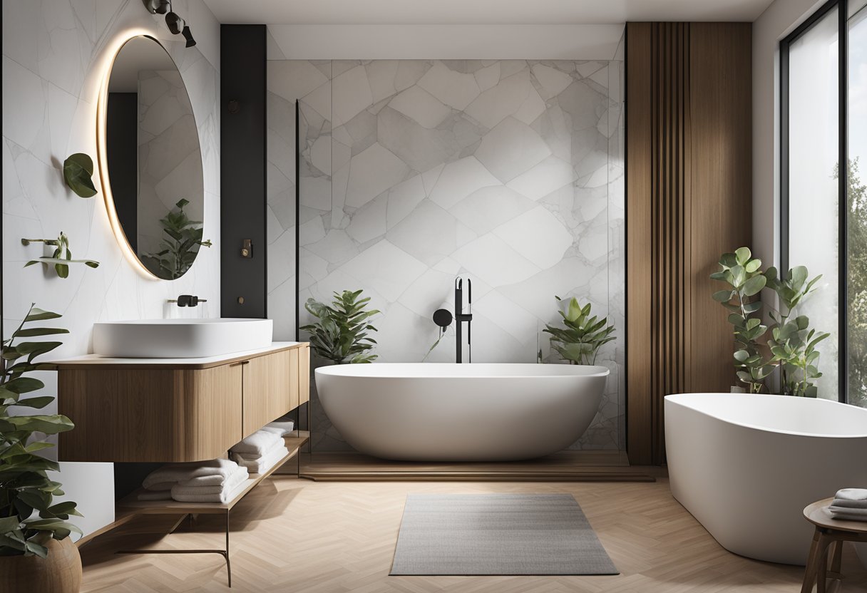 A bathroom fitter carefully selects quality materials and tools, measures and plans the space, and skillfully installs fixtures and fittings with precision and attention to detail