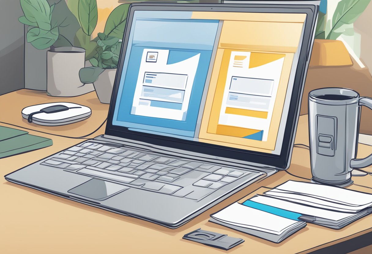 A computer screen displaying the Outlook email interface with a highlighted email and a "snooze" button option visible