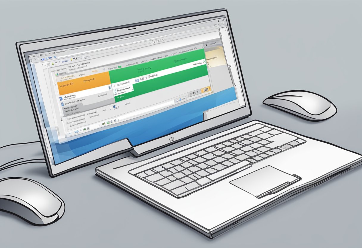 A computer screen displaying the Outlook interface with the "Rules" tab open. A mouse cursor hovers over the "Remove" button next to a specific rule