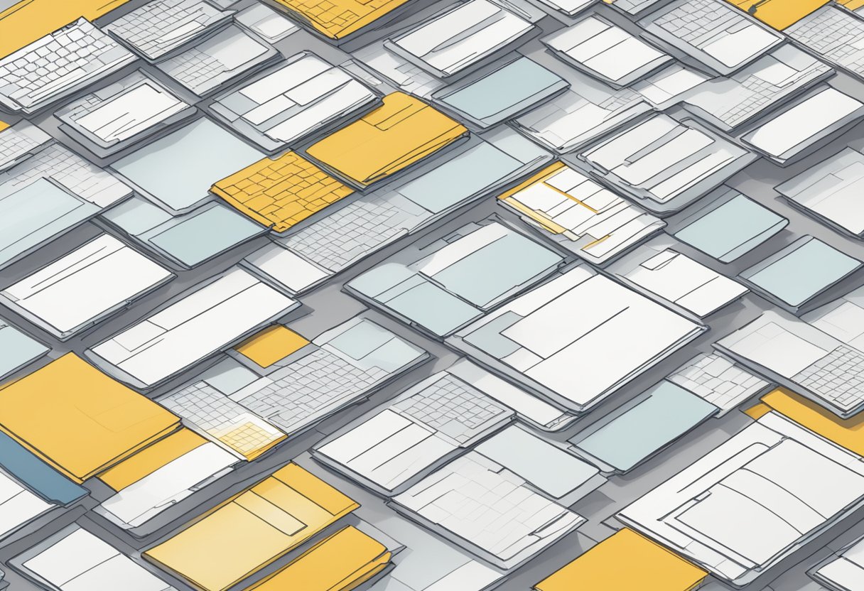 A computer screen displaying Outlook interface with multiple email addresses grouped together for sending