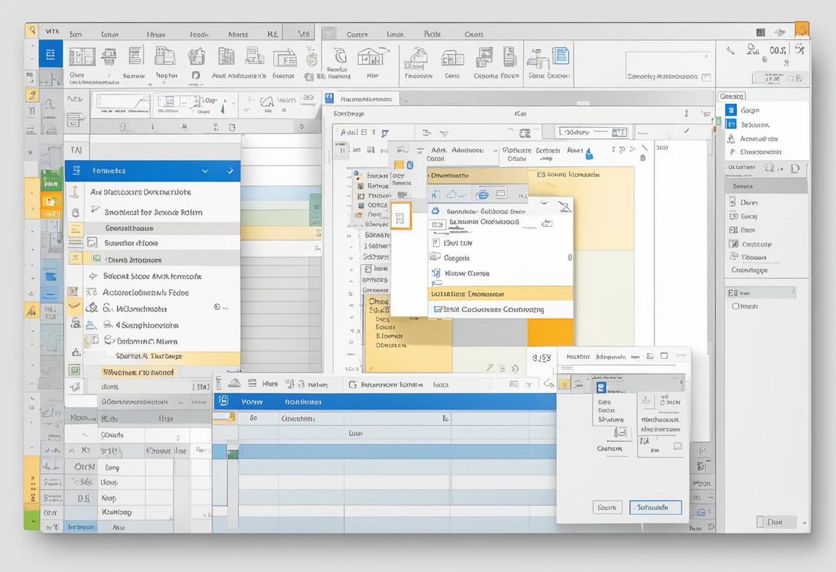 Outlook interface shown. Toolbar moved from side to bottom. Clear and easy navigation