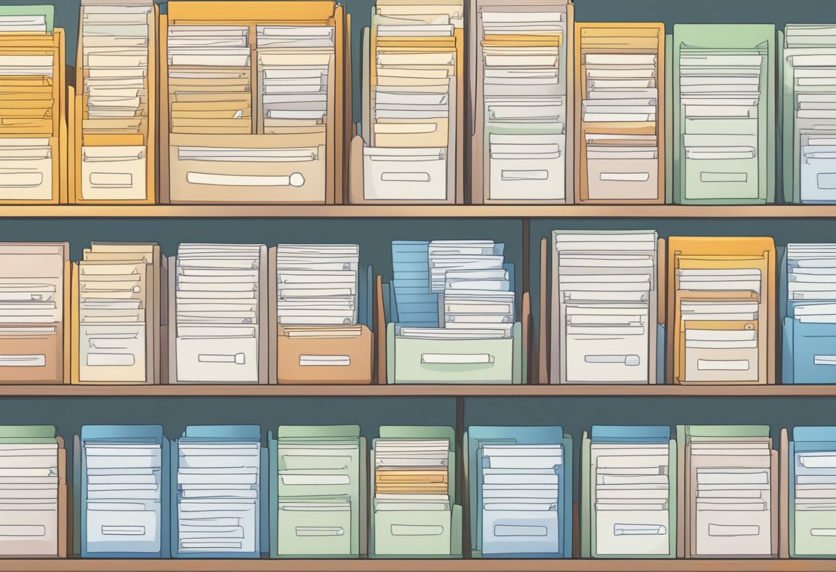 An organized inbox with emails sorted by subject in Outlook. Folders neatly labeled and emails separated for easy access