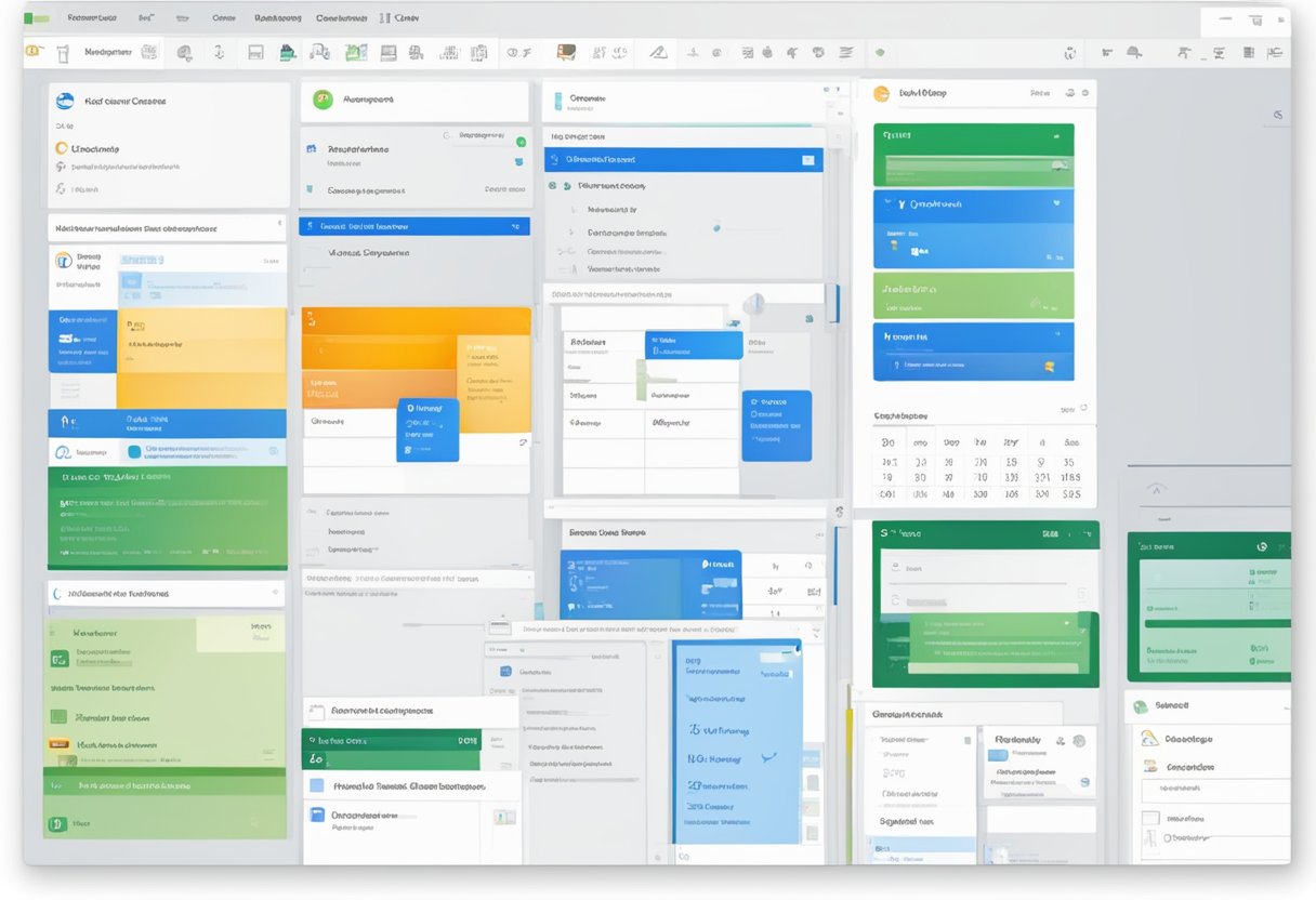 Outlook interface: Side bar moved to bottom. Tabs include Mail, Calendar, Contacts, and Tasks. Icons for each category visible