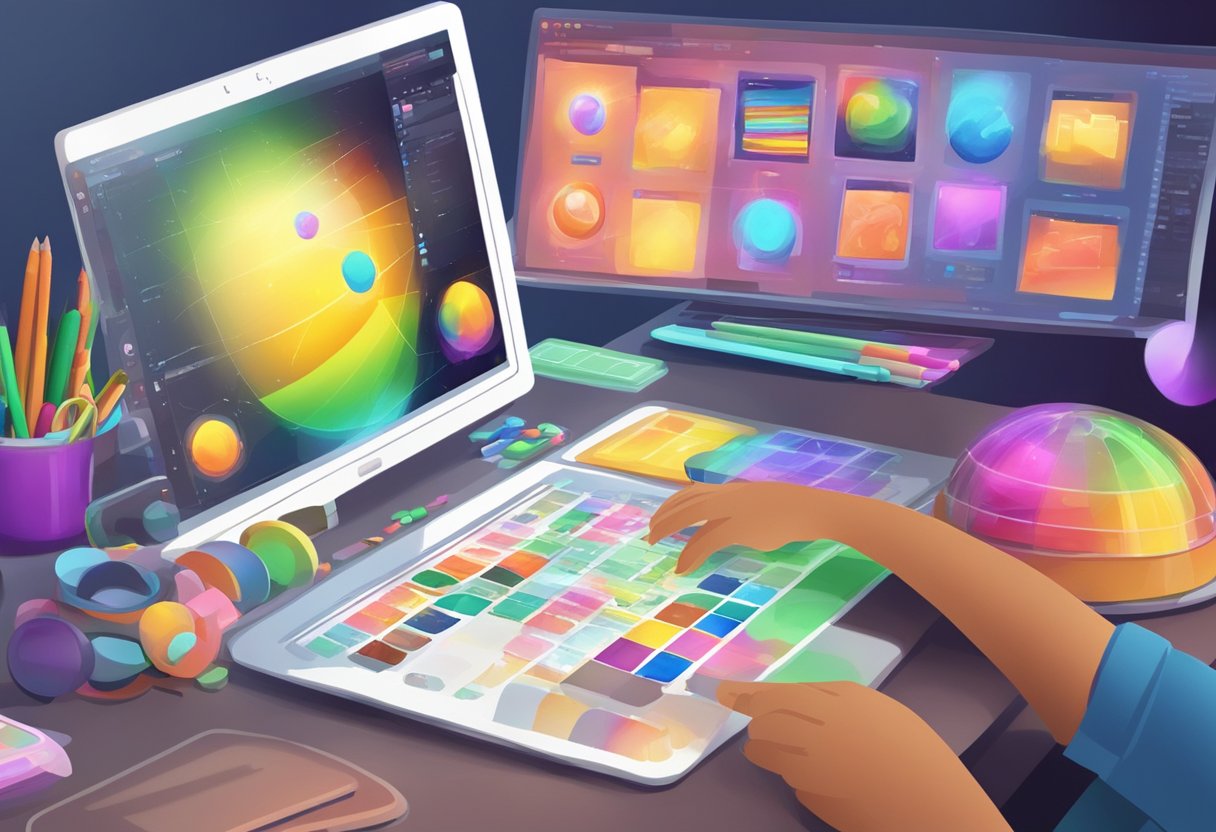 Animation Software for Kids: Engage Young Minds with Creative Play Animation Software, play, kids LearningMole Brightly colored animation software tools in a child's hands, bringing imagination to life on a digital canvas