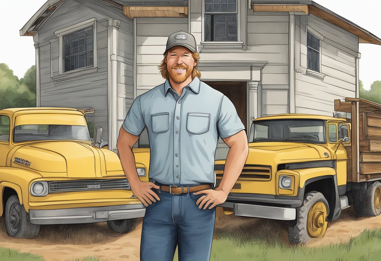 Chip Gaines' early life: growing up on a farm, working in construction, and meeting his first wife