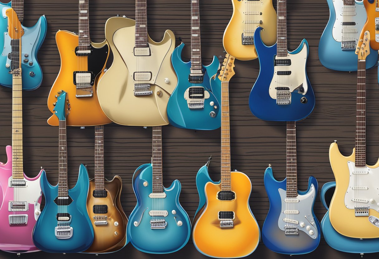 A panoramic view of the largest guitar manufacturers