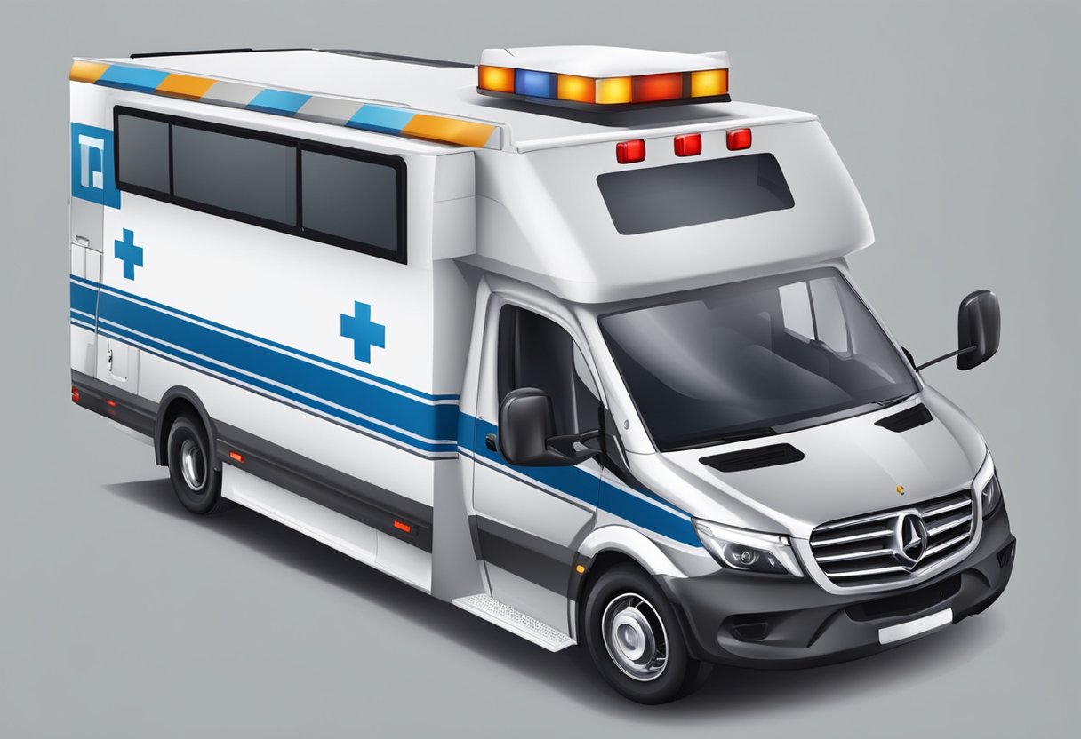 A private medical transport ambulance with specialized services