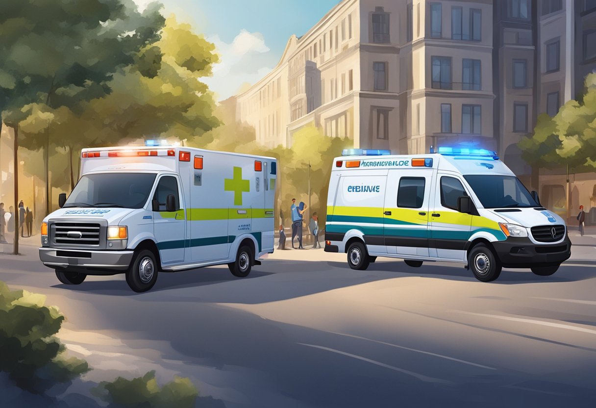 A private ambulance providing specialized care at specific events and locations