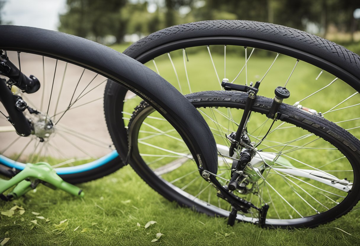 How to Change an Inner Tube on a Bicycle : bicycletips's Blog