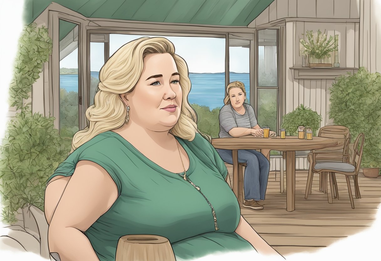 A romantic setting with Mama June Shannon, wondering about Geno Doak's whereabouts