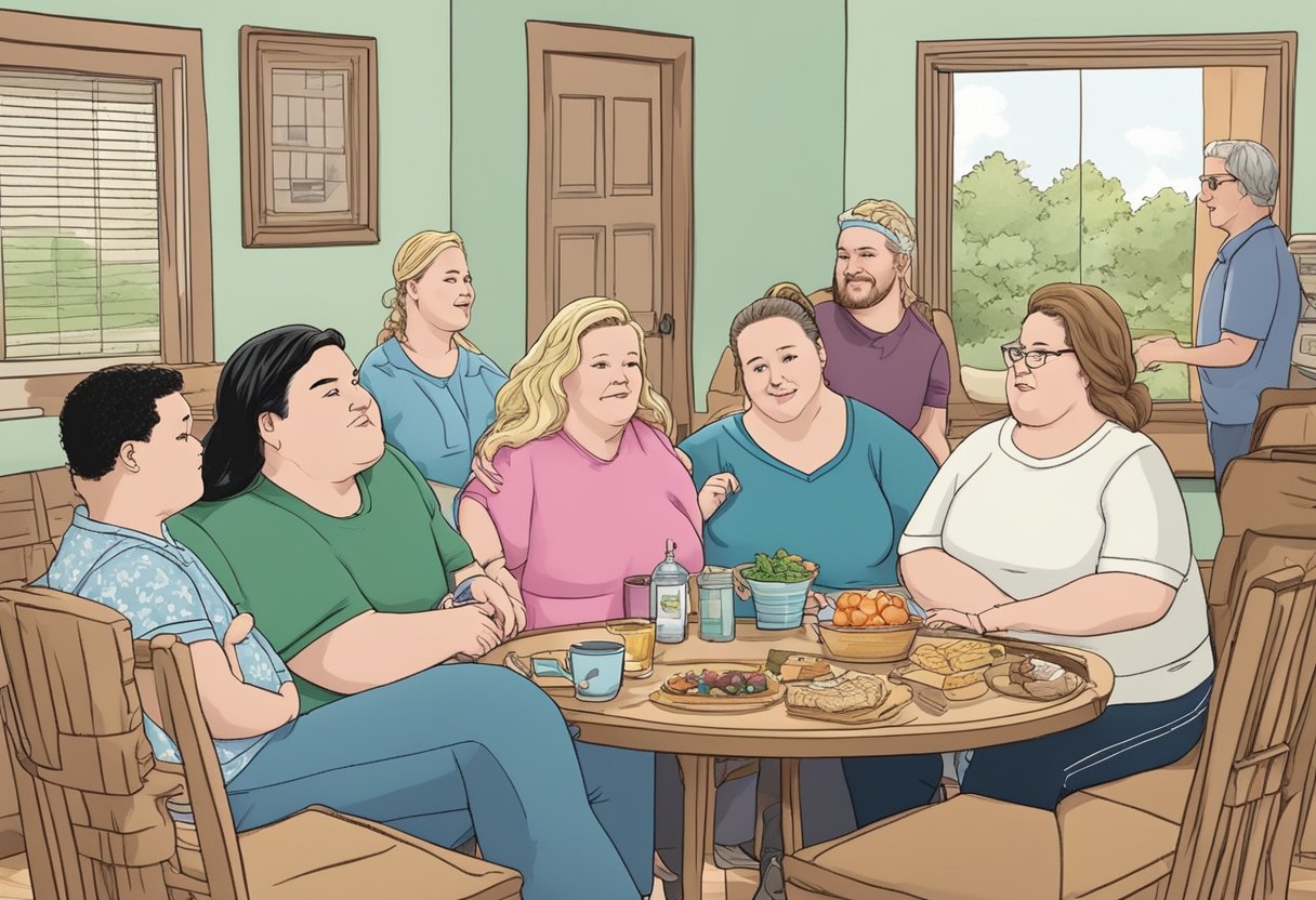 Mama June's family surrounds Geno Doak, discussing his current situation
