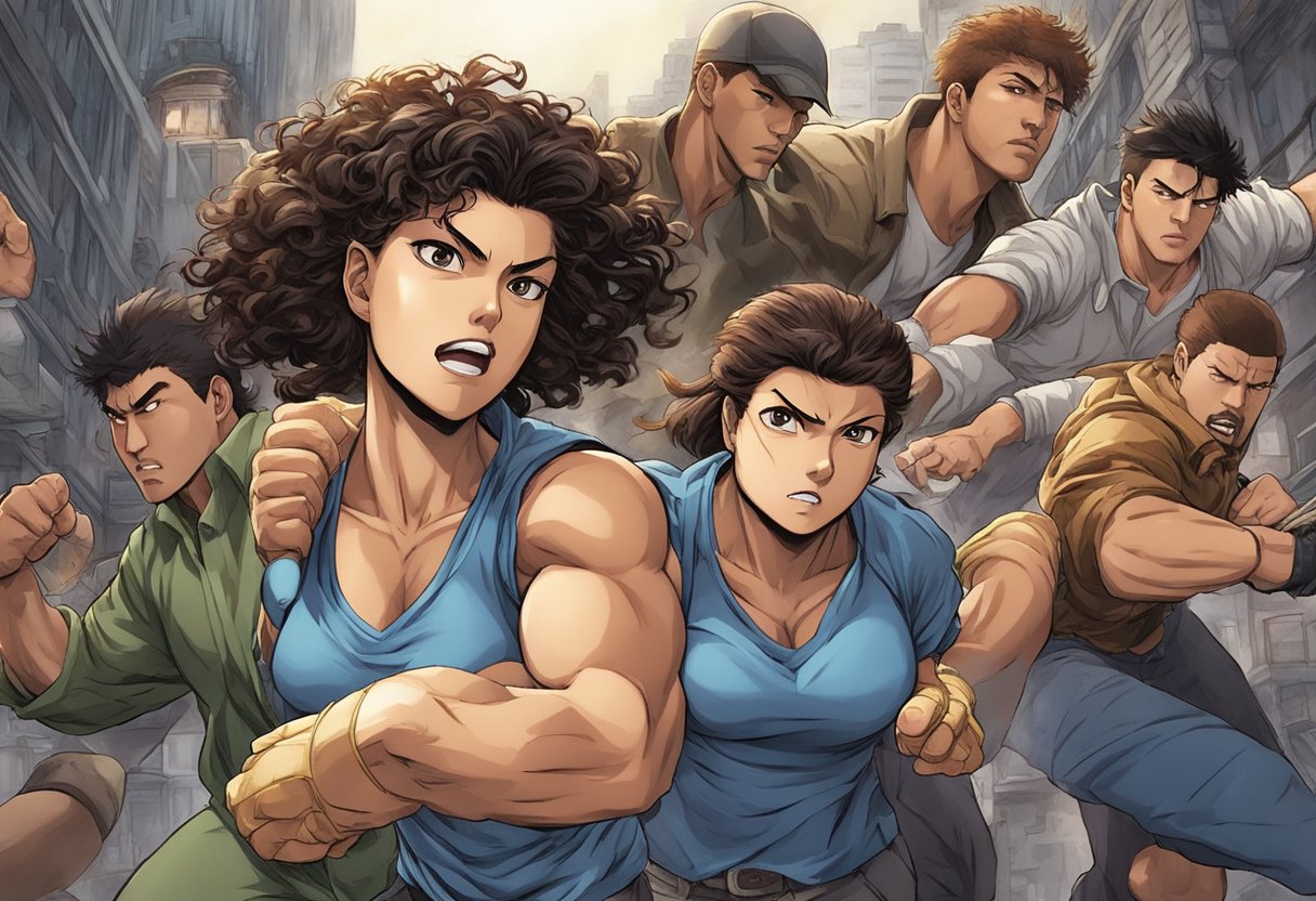 Baki's girlfriend is kidnapped by a rival gang, leading to a dramatic rescue mission and intense fight scenes