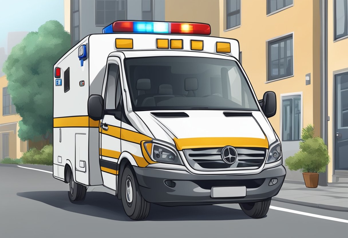 Como pedir uma ambulância particular: passos essenciais e dicas úteis 6 A patient calmly requests a private ambulance for safe and comfortable medical transport