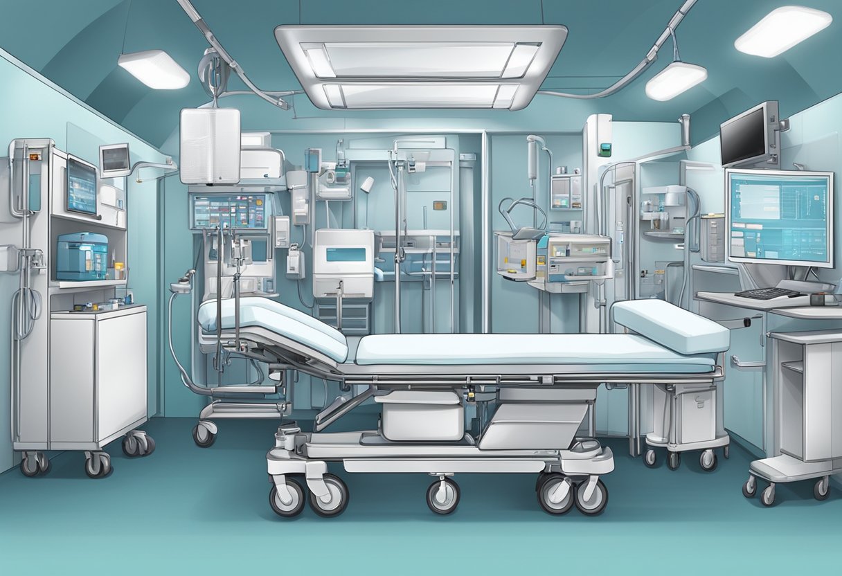 Quanto custa o aluguel de uma UTI móvel: Fatores que influenciam o preço 2 A mobile ICU with medical equipment and staff. No people or body parts