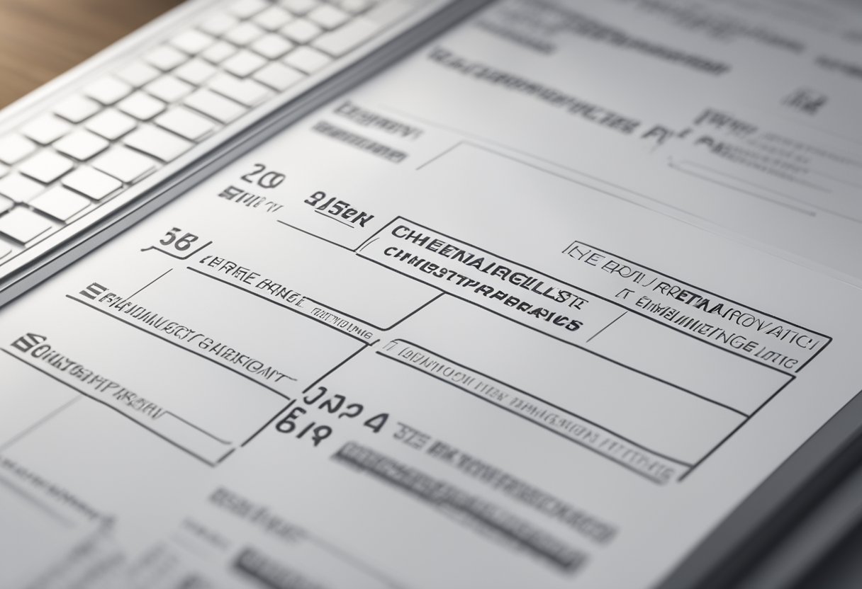 A checklist with "Eligibility Criteria" at the top, with a "Pre-approval" stamp next to it