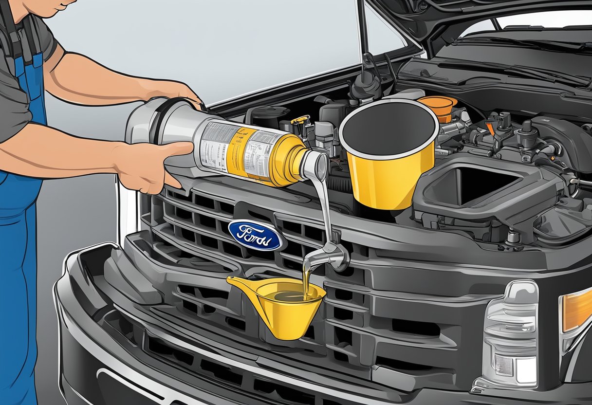 Ford F350 Oil Capacity Everything You Need to Know Take Your Oil