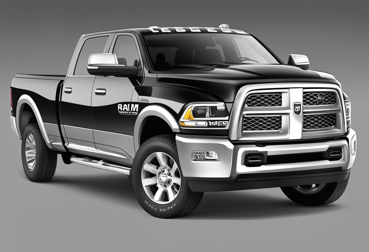 The Ram 2500 oil type is prominently displayed on a sleek, modern label, with clear, bold lettering for easy readability