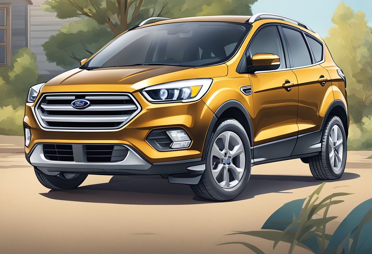 The Ford Escape's engine specifications include a 2.5-liter capacity for oil