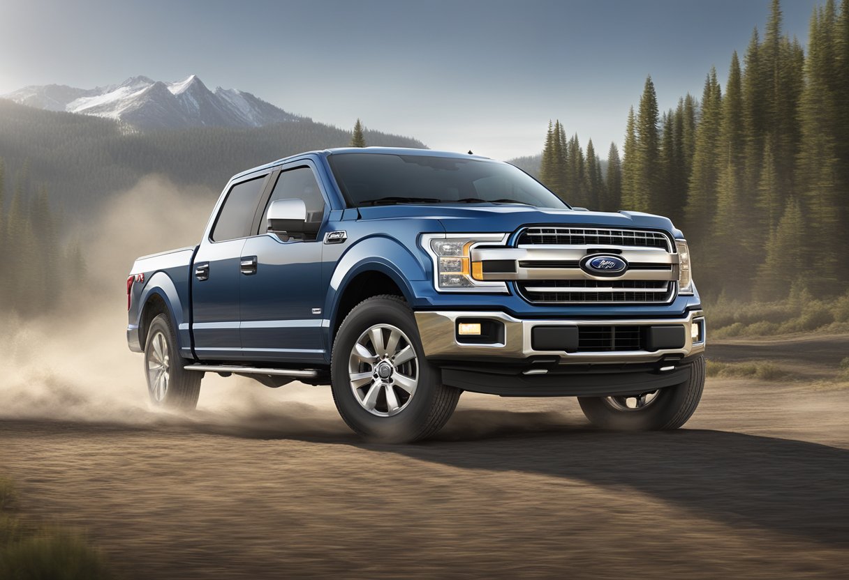 The Ford F-150 differential oil is being poured into the vehicle's differential, ensuring optimal performance and efficiency