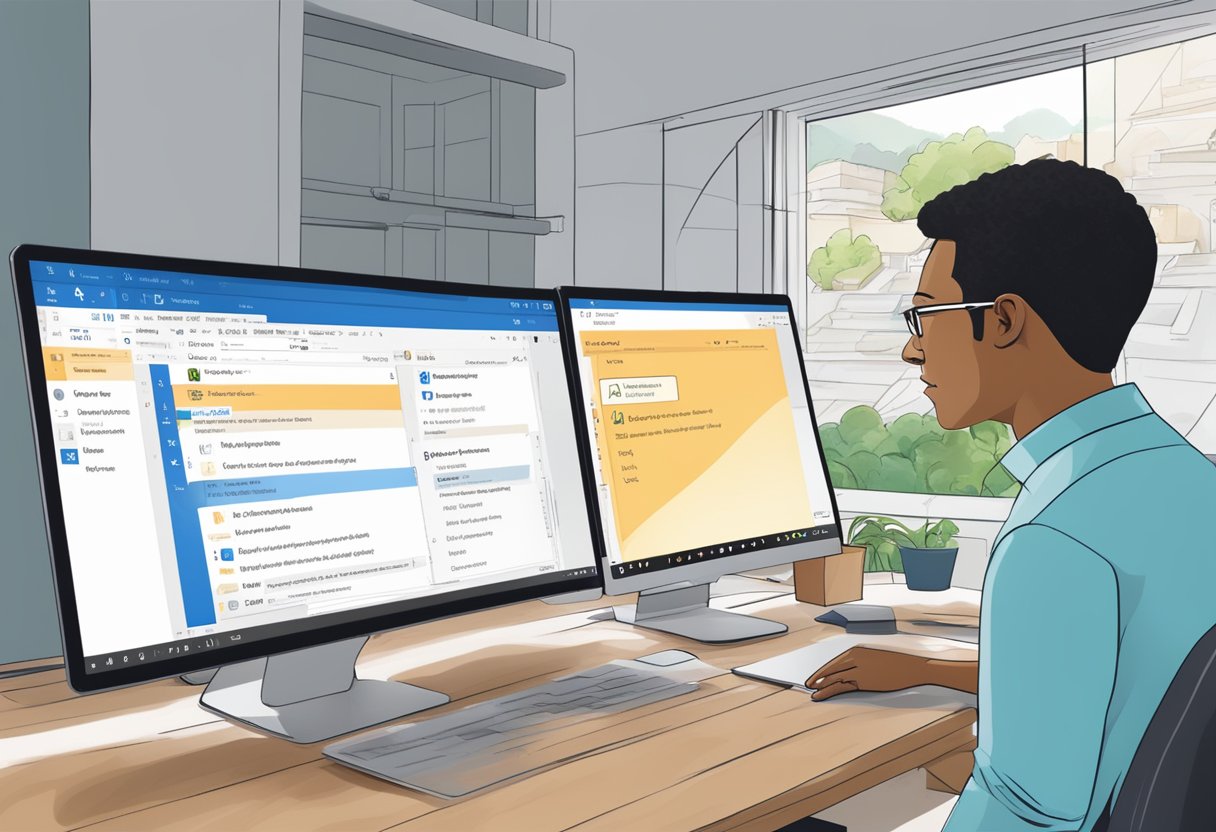 A computer screen displaying Outlook's email delivery options with a highlighted "delay" feature