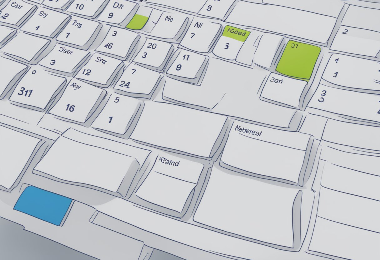 A computer screen displays the Outlook calendar interface. A cursor hovers over the "Private" option, ready to be clicked