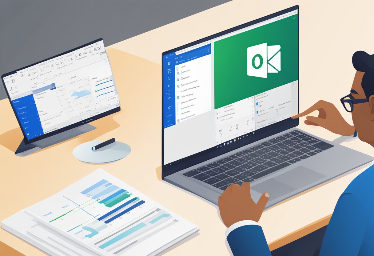The navigation bar in Outlook is being moved from the side to the bottom. The process is being optimized for easier navigation