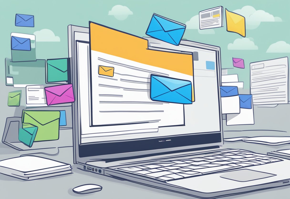 A computer screen displaying an open email with the "Reply All" button highlighted, and attachments clearly visible below the email body