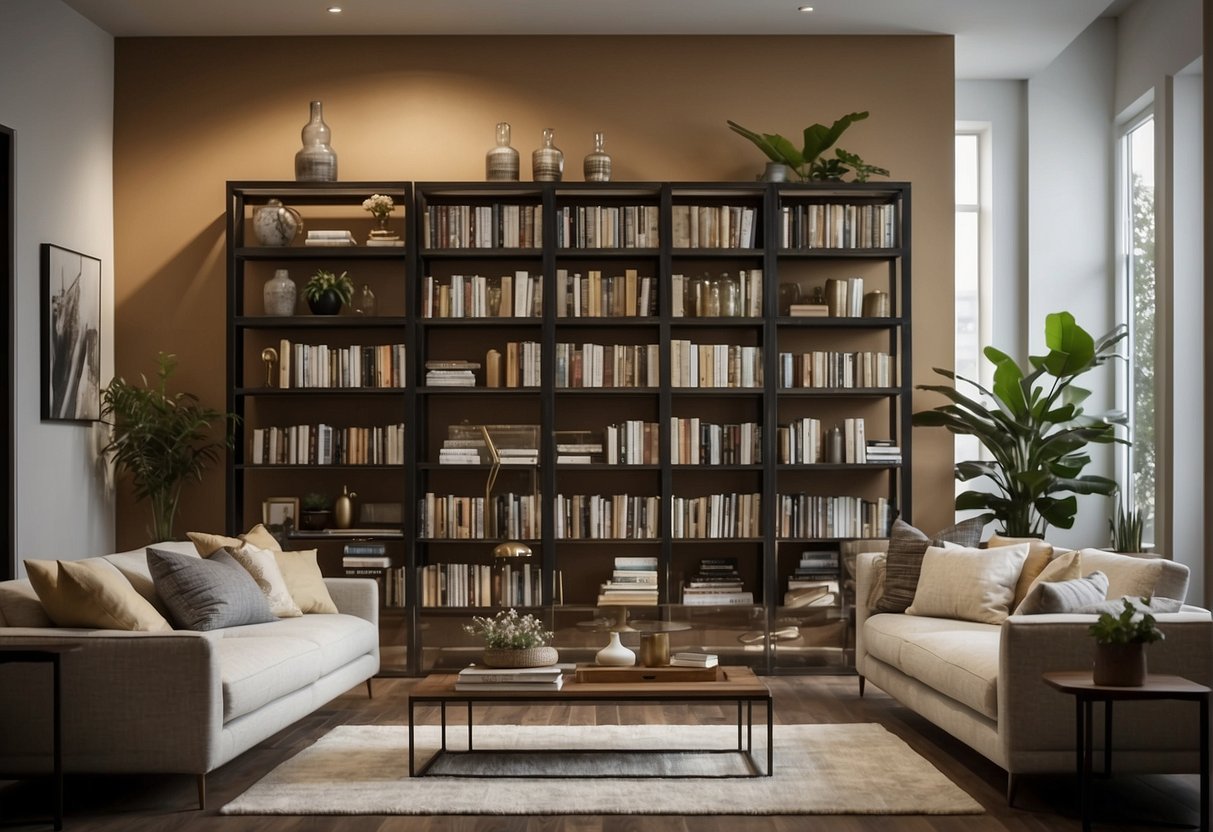 Customizing the bookshelf for your living room. Choosing the perfect bookshelf for your living room
