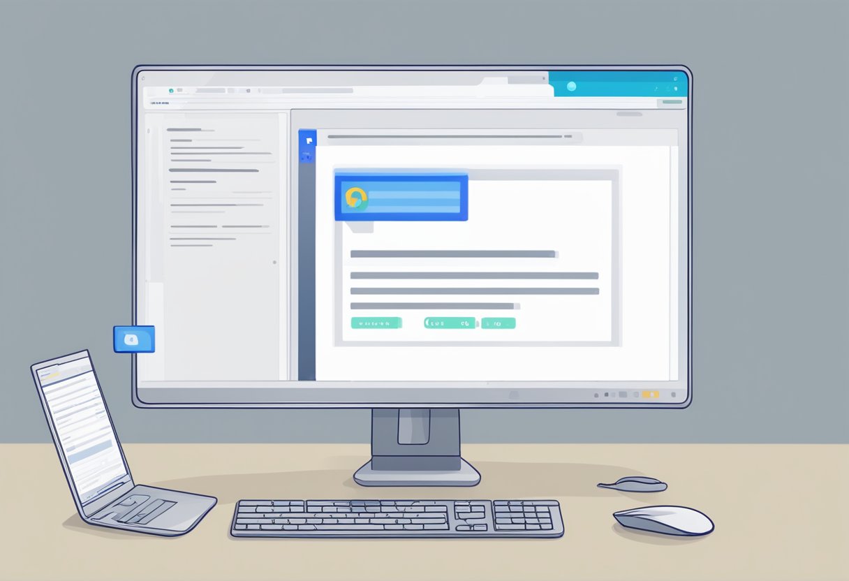 A computer screen with an open Outlook email draft, a cursor hovering over the "send" button, and a faint "unsend" option highlighted in the corner