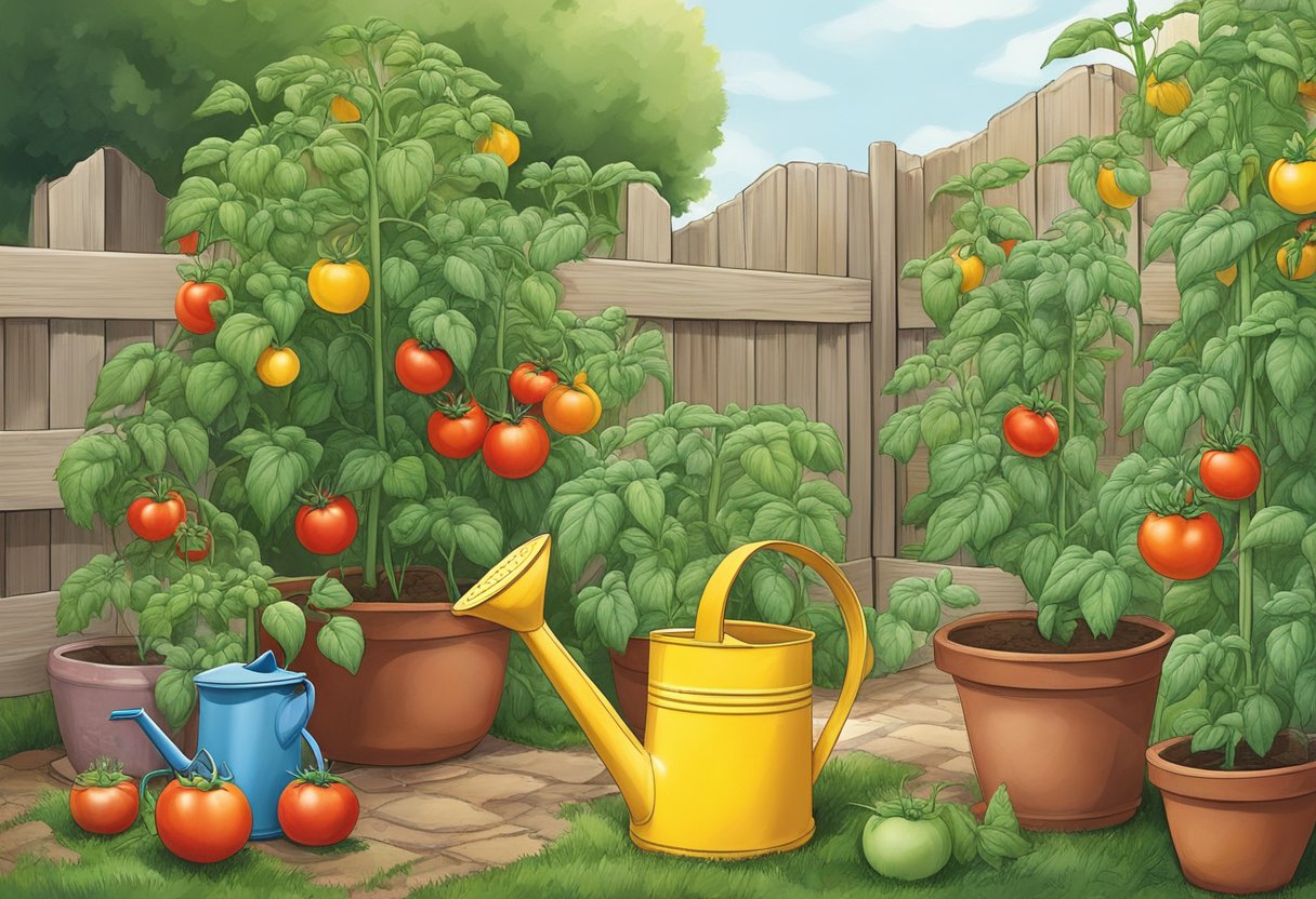 When to Water Tomatoes: Optimal Scheduling for Healthy Growth