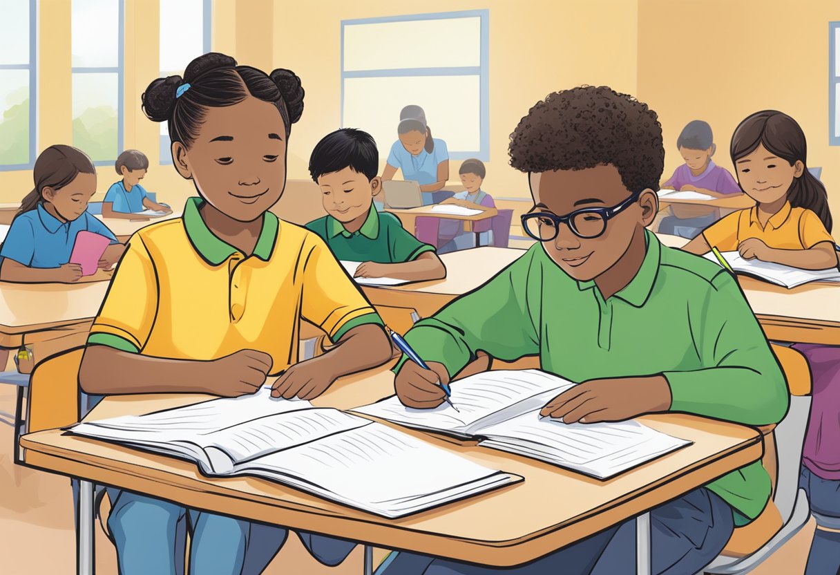 English Language Learners receive homework support through various strategies. Resources, visual aids, and language support are utilized to assist students
