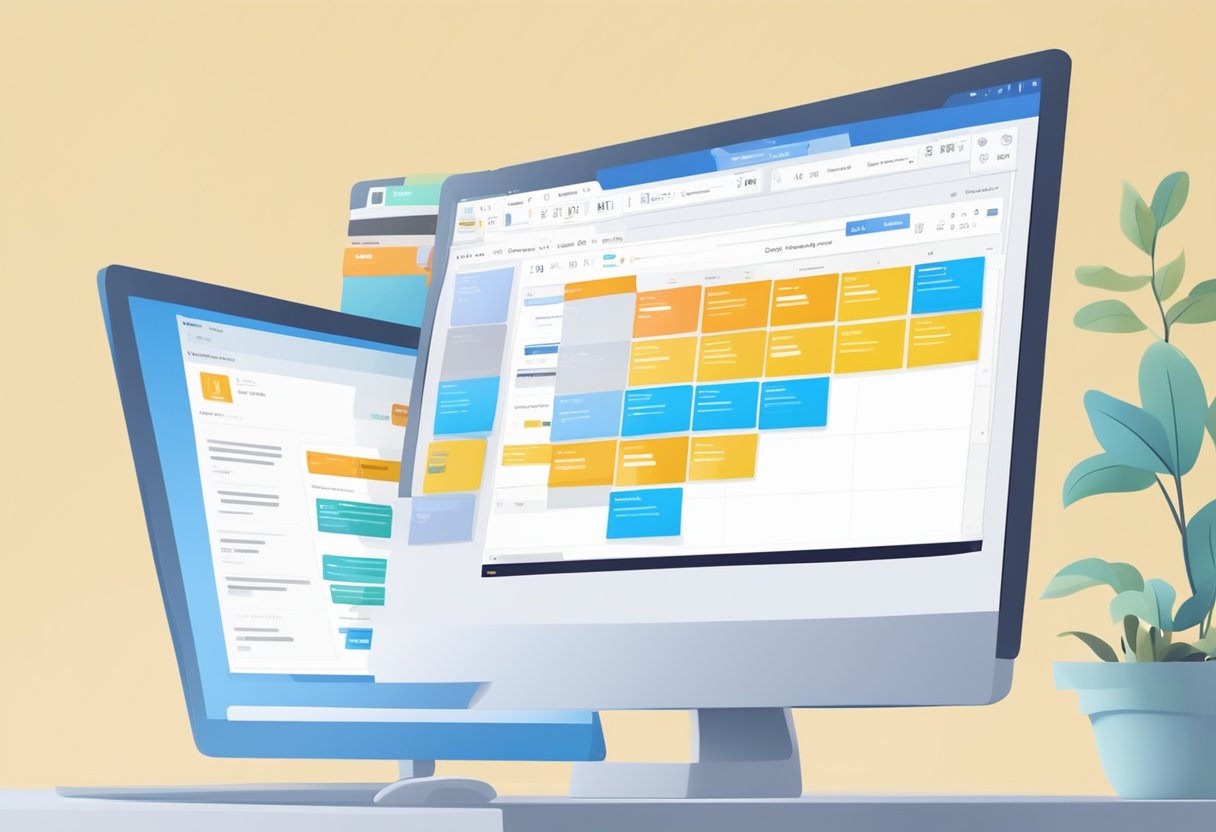 A computer screen displaying the Outlook email interface with a highlighted section showing all unread emails