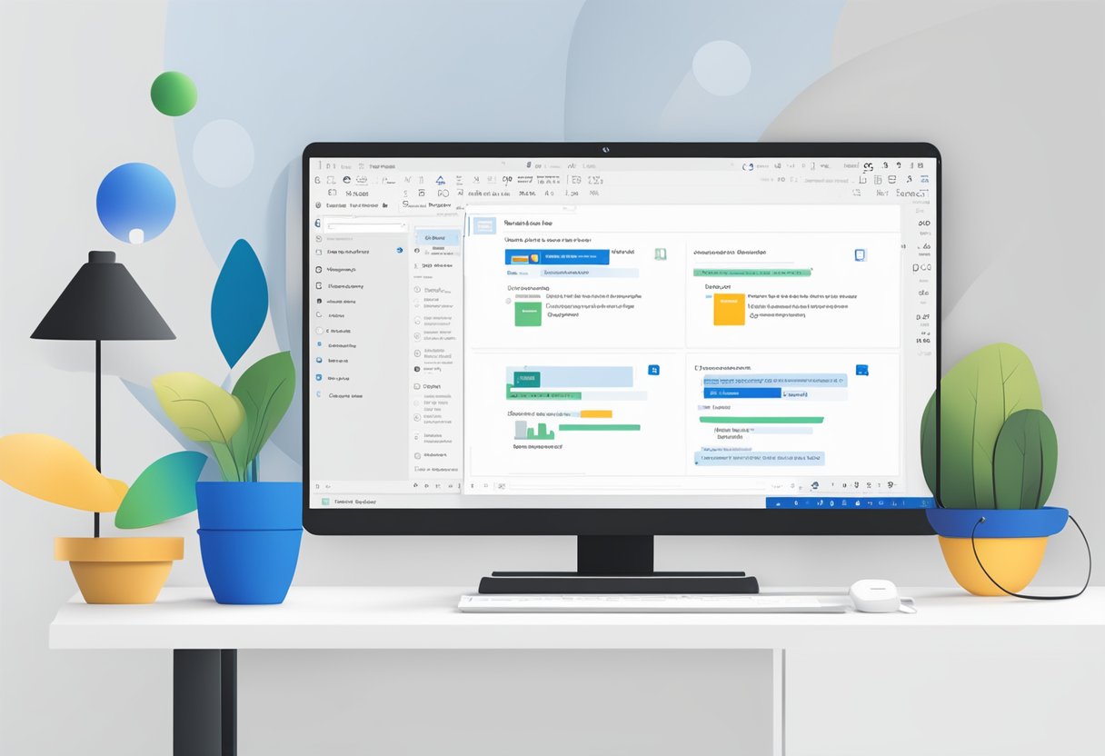 Outlook interface with dark mode enabled, toggle switch to turn off dark mode highlighted