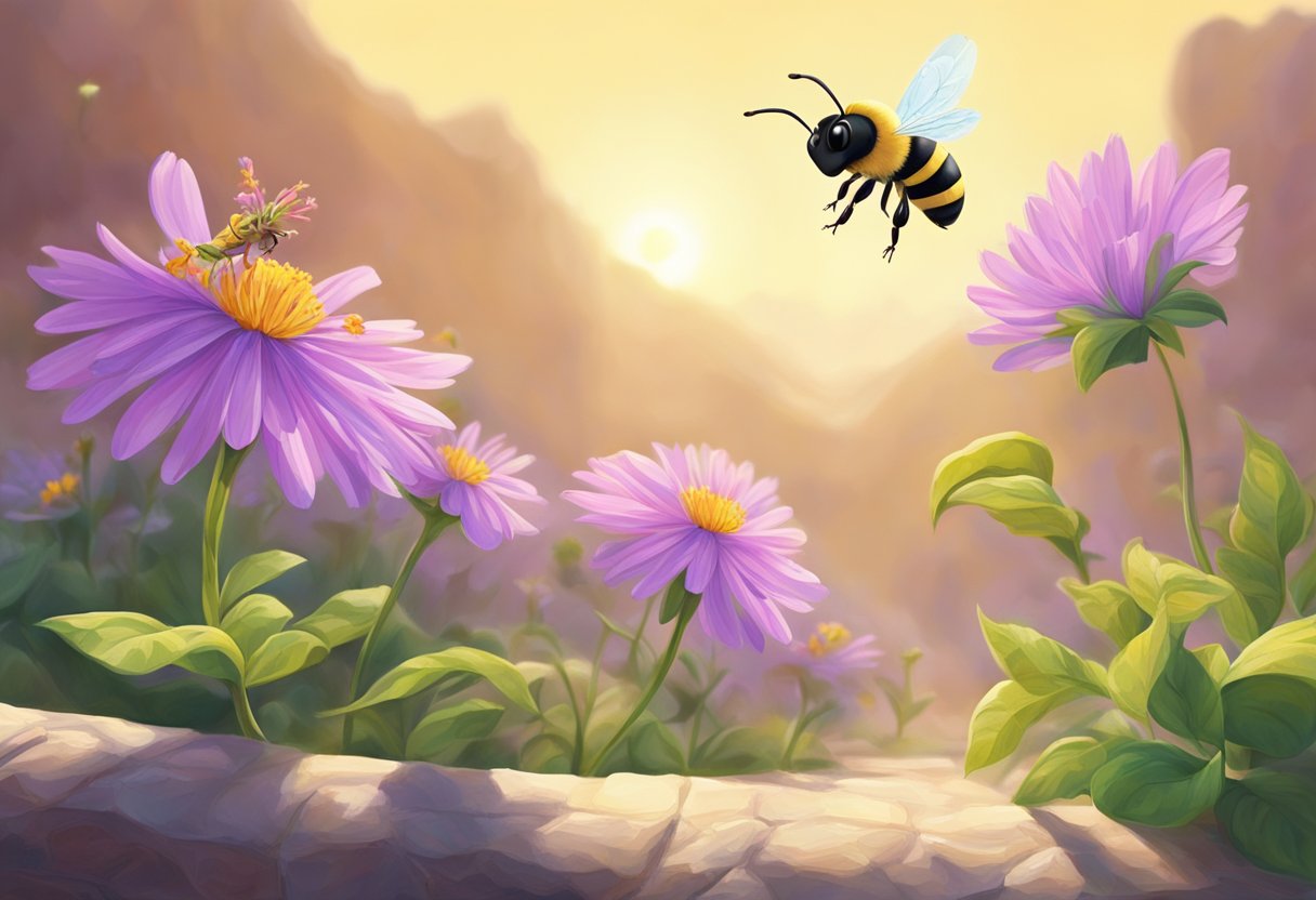 A bee lands on a flower, its delicate wings shimmering in the sunlight. Nearby, a gecko effortlessly climbs up a wall, its feet sticking to the surface. These natural phenomena inspire young innovators to create biomimetic designs