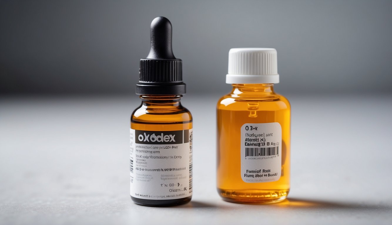 A bottle of Otodex ear drops sits on a clean, white surface. The label is clear and easy to read, with the product name and key information prominently displayed