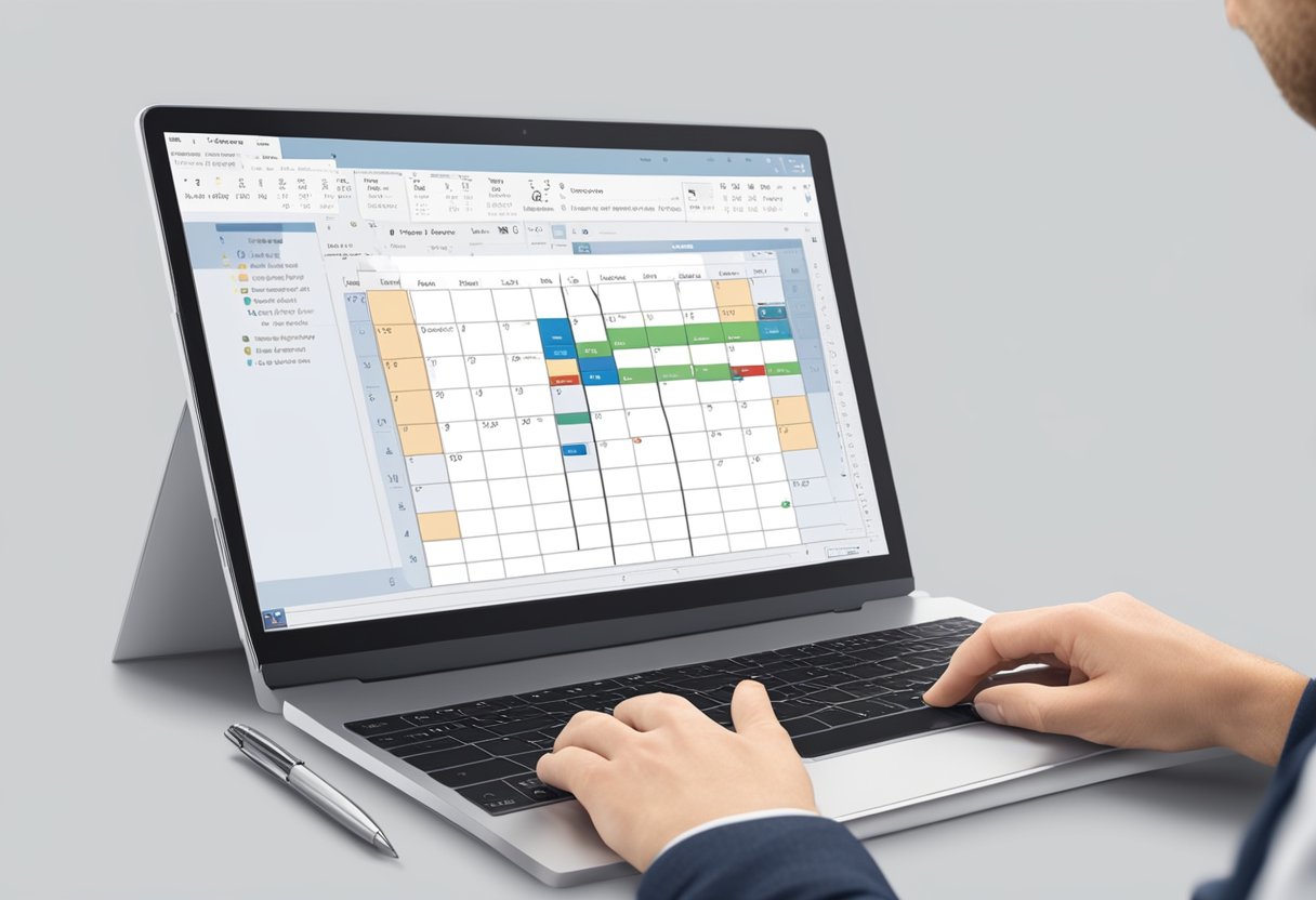 The user drags the calendar icon from its current position and drops it at the bottom of the Outlook interface