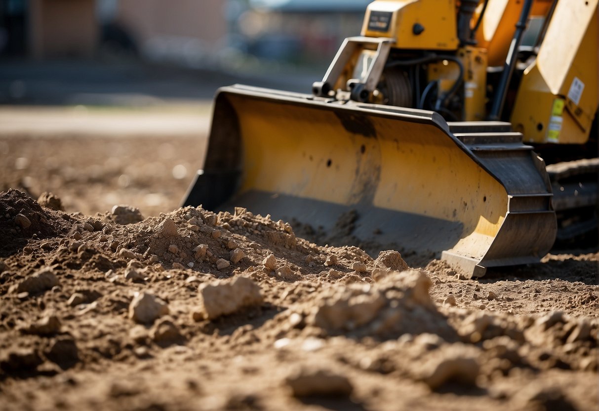 Ground is cleared, leveled, and compacted. Excavation begins to determine soil quality and depth. Debris is removed, and proper drainage is established for paver installation