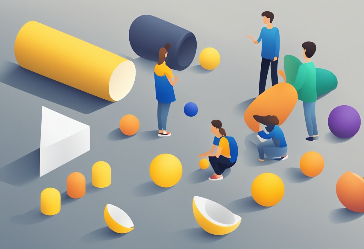 The Importance of Modelling Desired Behaviours: Key Strategies for Positive Influence Modelling LearningMole A group of objects arranged in a sequence, with one object demonstrating a desired behavior while others observe