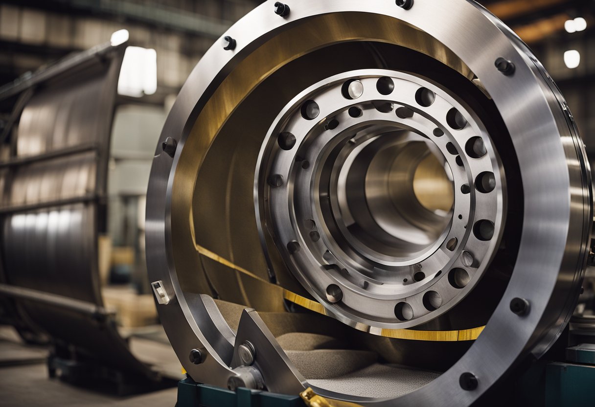 The ball mill liner quotes are displayed on a table, surrounded by various materials and design samples