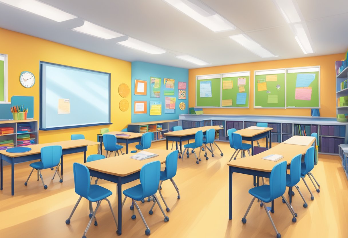 Classroom Management Techniques for Gifted and Talented Students: Engaging Strategies for Advanced Learners gifted LearningMole A bright, organized classroom with flexible seating and engaging materials for gifted students. Clear expectations and positive reinforcement promote a focused, collaborative environment