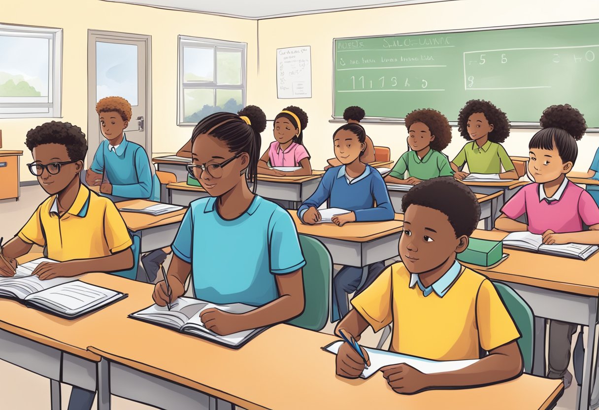 Classroom Management Strategies for Students with Oppositional Defiant Disorder: Effective Approaches for Teachers Oppositional Defiant Disorder, ODD LearningMole Students with ODD sit at desks, while teacher uses positive language and visual aids to reinforce communication tactics and classroom management strategies