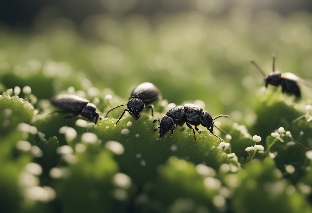 Small pests infesting neglected space, causing unseen damage