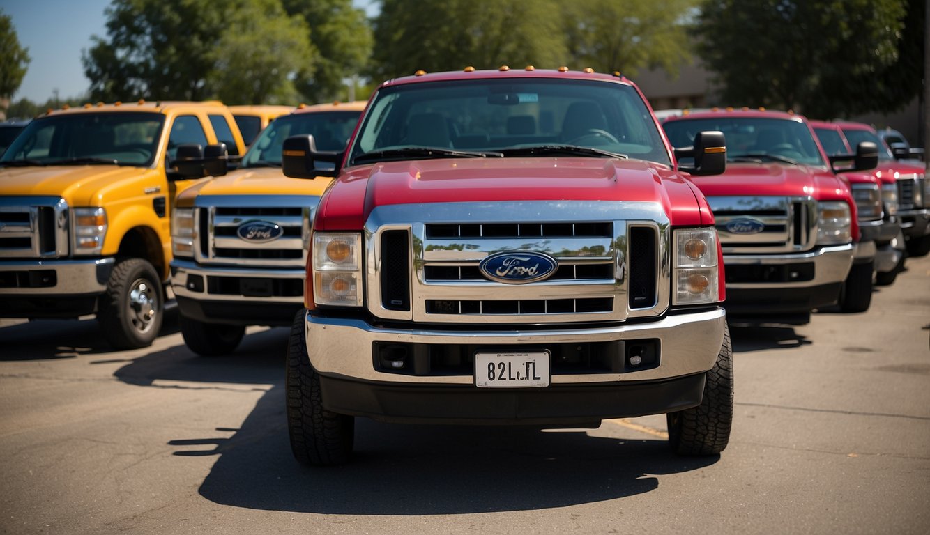 2008-2010 Ford F-350 trucks