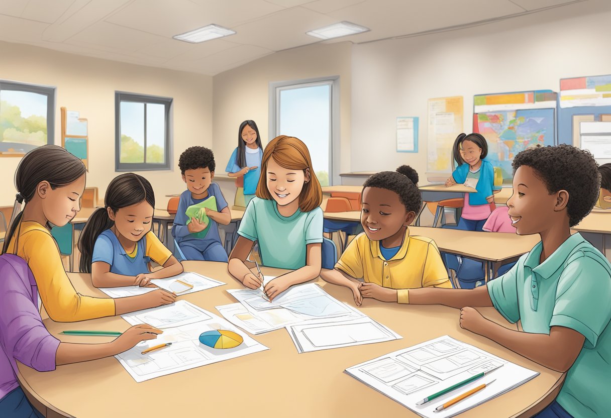Students engage in hands-on activities, group discussions, and reflective exercises to apply Kolb's theory in primary education
