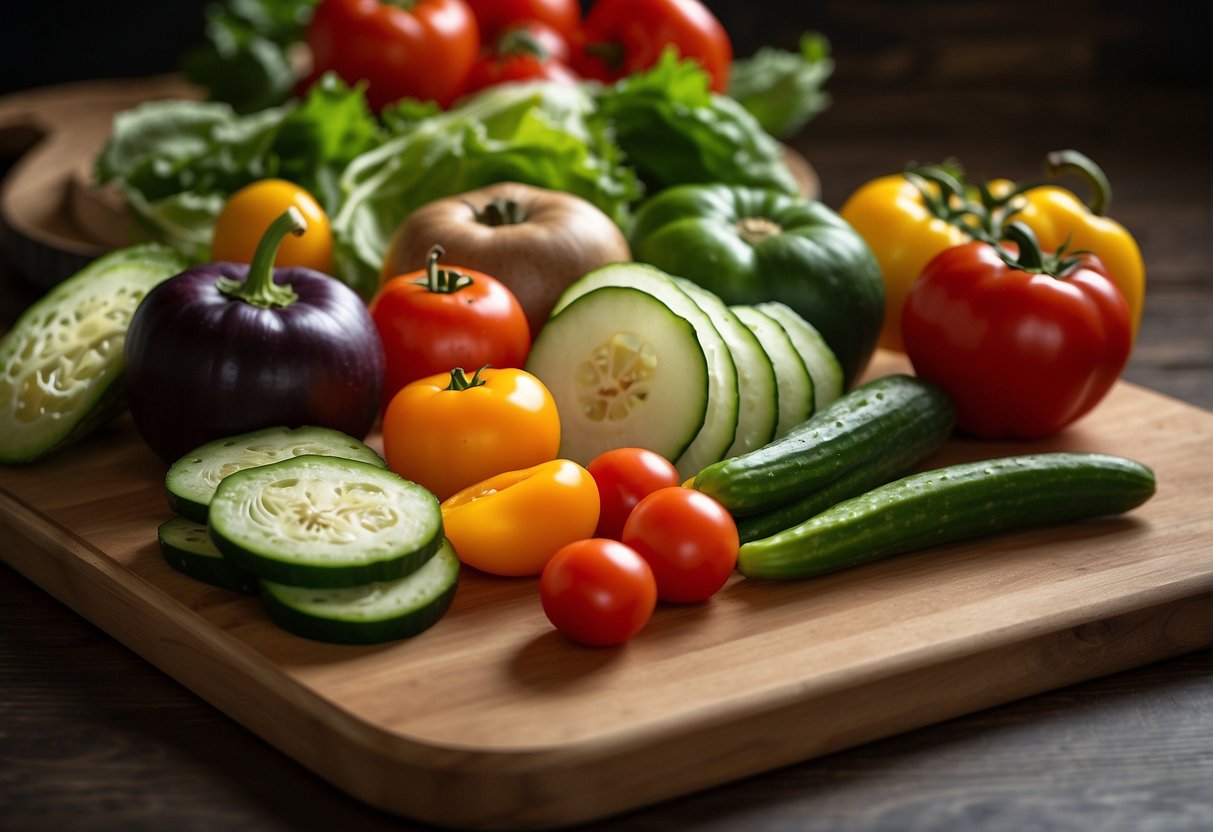 Vegetarian wraps ingredients 