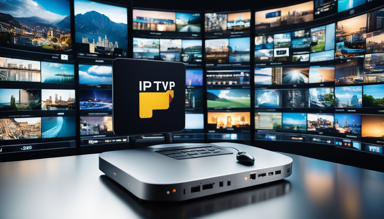 A modern IPTV setup in Italy with advanced technology and infrastructure