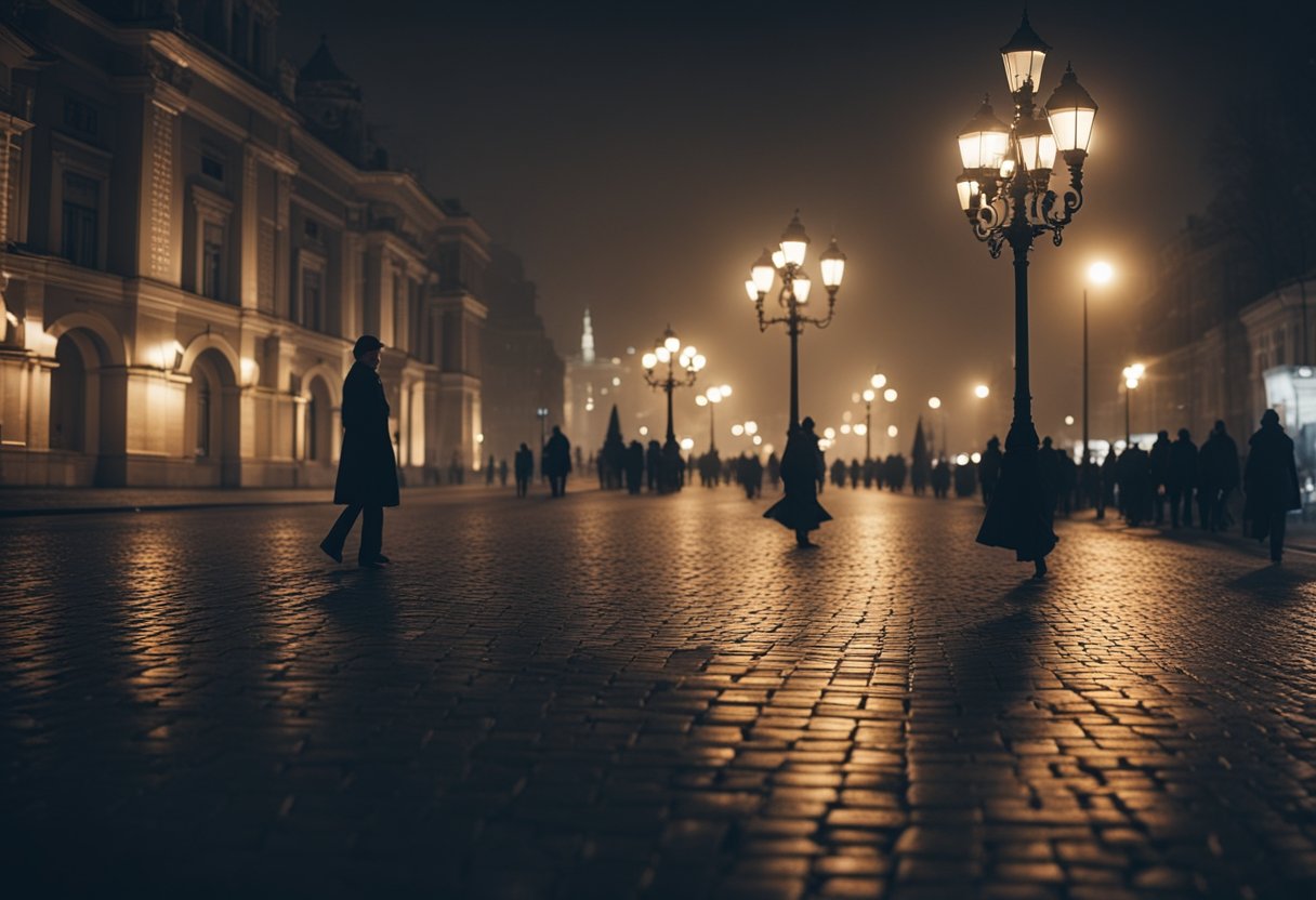 In the moonlit streets of Moscow, eerie shadows twist and dance, revealing the hidden supernatural world lurking just beneath the surface